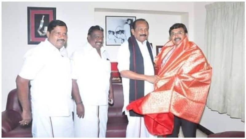 DMK MP, accusations of land acquisition action on relative
