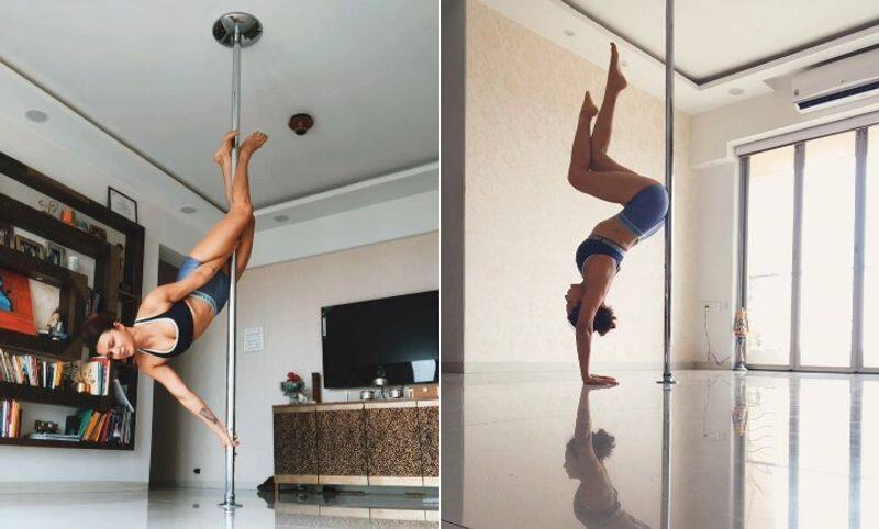 TV actress Aashka Goradia's pole dance will blow your mind (Watch video)