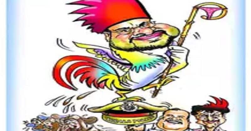kerala cartoon row lalitha kala academi rejects left government advice review award