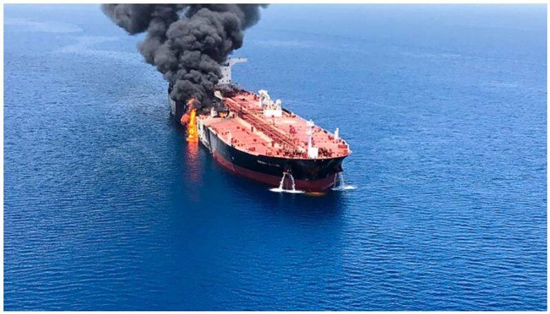 USA  blames Iran for oil tanker attacks in Gulf of Oman
