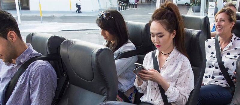 Are you absorbed in your cellphone screen while traveling to office ?