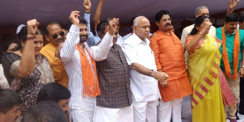 JSW Steel land deal: BJP says Karnataka govt under pressure to sell land; stages protest