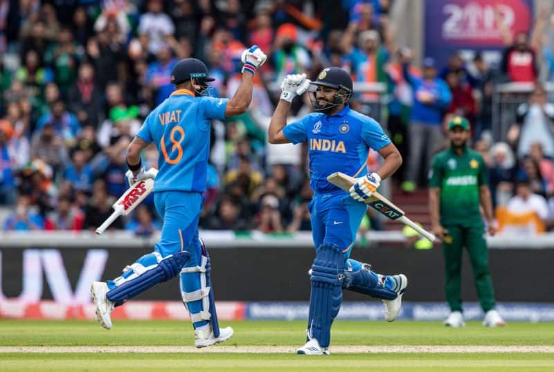 Rain interrupted India- Pakistan WC match