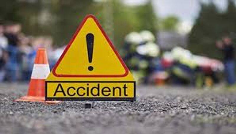 police attact two wheeler and merchant died