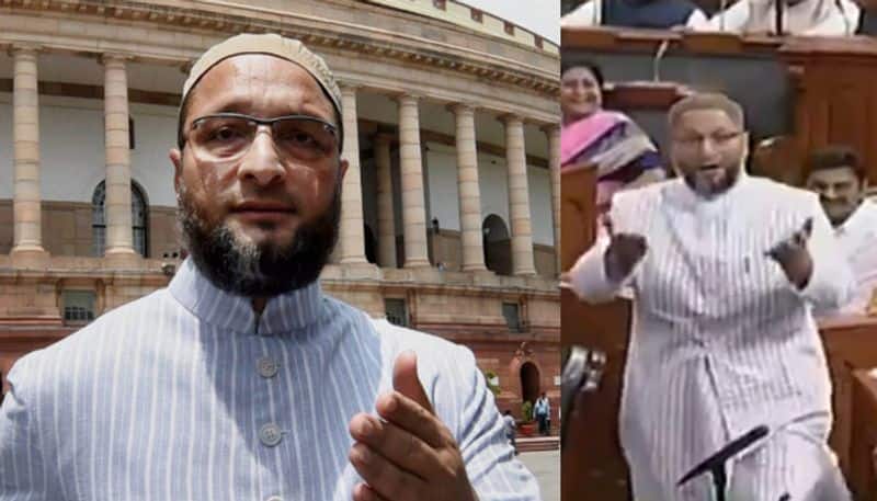 Asaduddin Owaisi takes oath as MPs chant 'Jai Shri Ram' in Lok Sabha