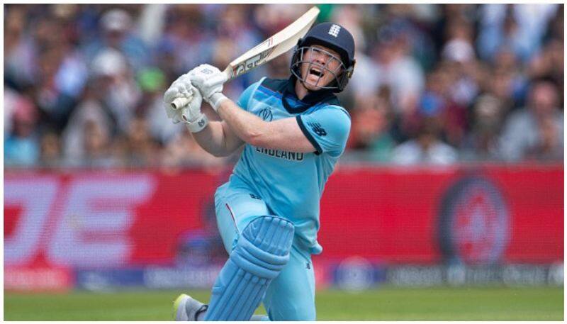 england team and captain eoin morgan done lot of records in world cup