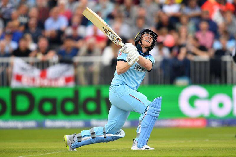 england team and captain eoin morgan done lot of records in world cup