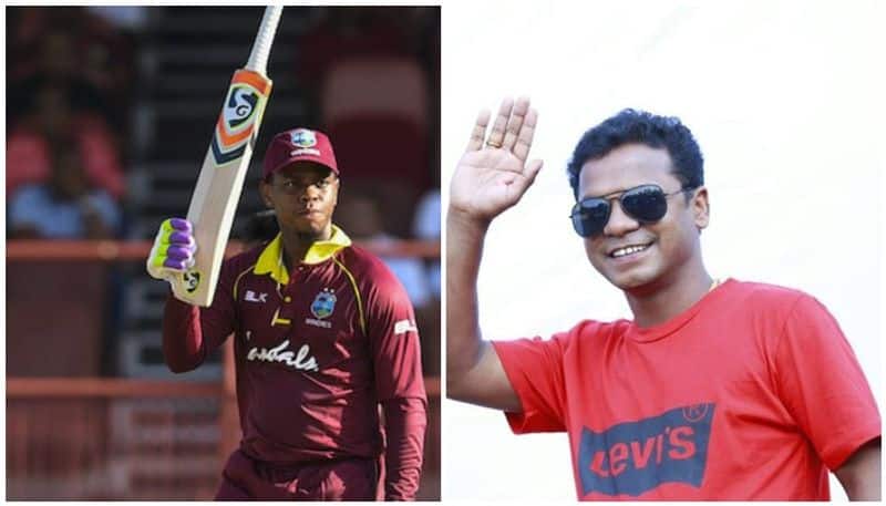 world cup 2019  dharmajan and Guyanese cricketer shimron hetmyer