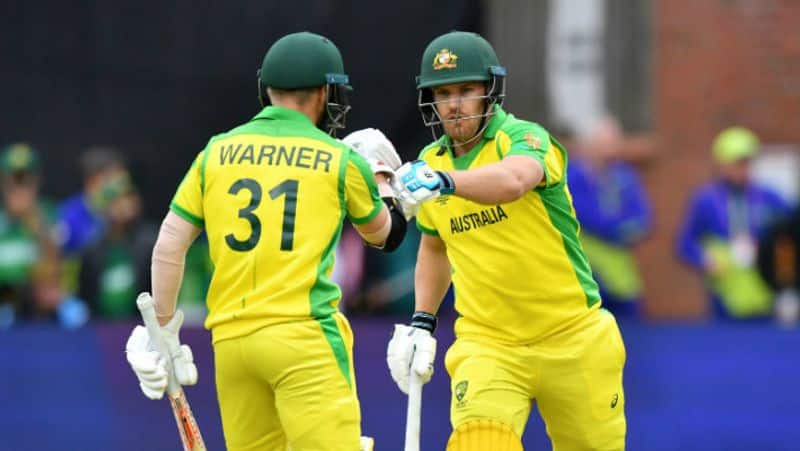 finch explained the reason behind  warners slow innings in world cup