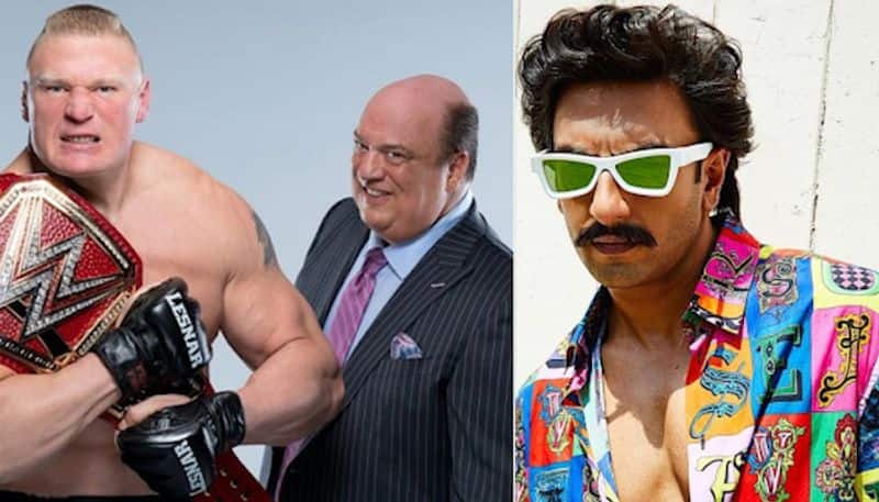 Ranveer Singh sets legal notice from WWE Wrestler Brock Lesnar's Advocate Paul Heyman