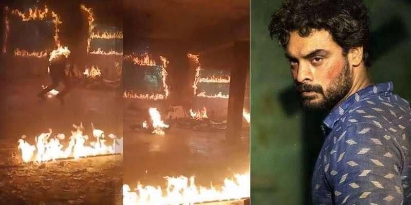 tovino thamas in fire accident