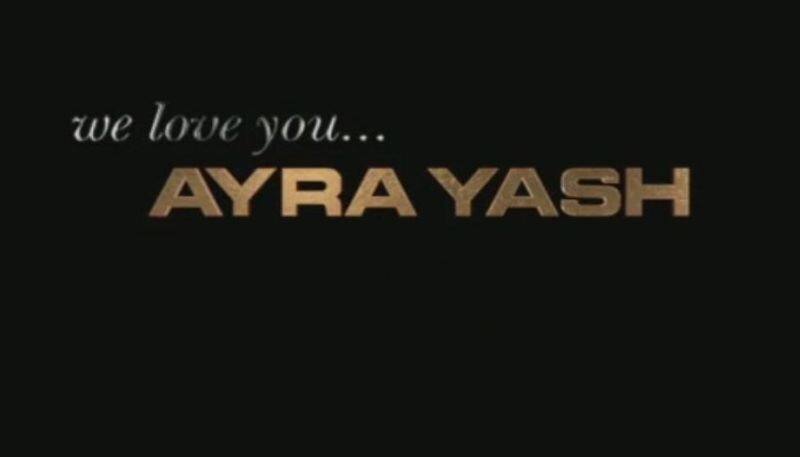 sandalwood-actor-couple-yash-radhika-pandit-Daughter named as Ayra