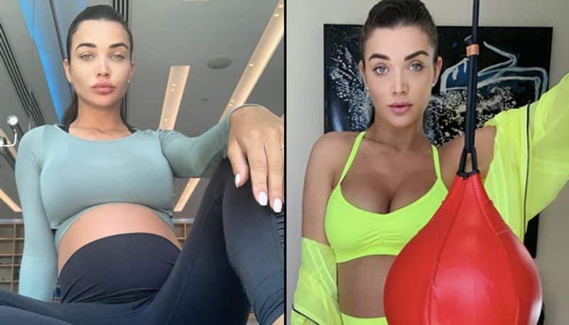 Pregnant Amy Jackson flaunts baby bump, workout session and food  cravings