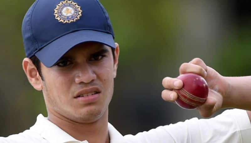 Sachin Tendulkar son Arjun bowls World Cup 2019 nets