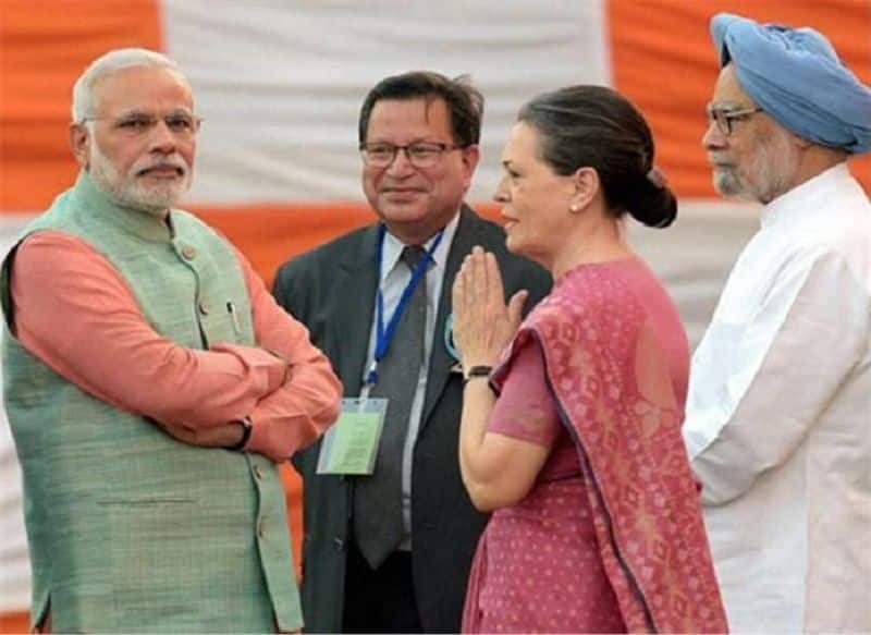 Sonia Gandhi is Congress interim president BJP lashes out at dynasty politics