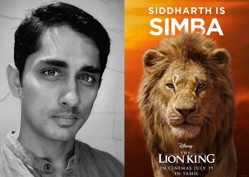 The Lion King: After Aryan Khan in Hindi, Siddharth to voice Simba in Tamil version