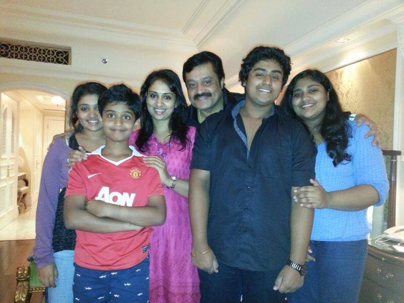 Actor Suresh Gopi Young Son Came From London and Isolation For Corona Virus