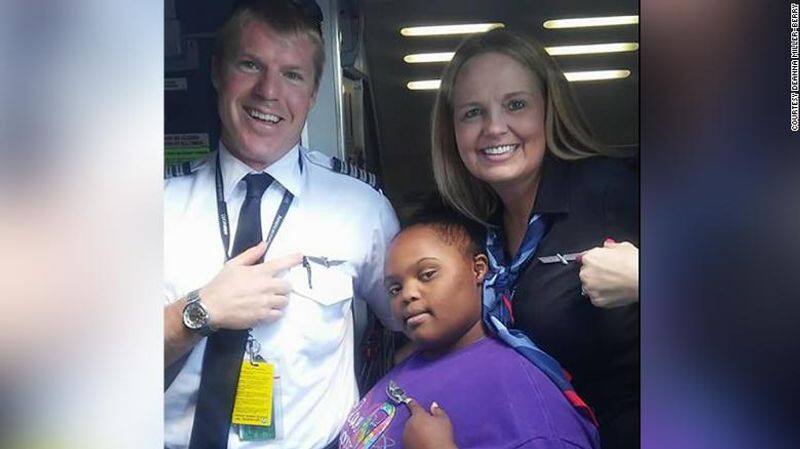 shantell pooser flight attendant with down syndrome