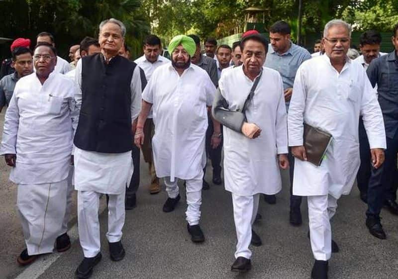 Rahul gandhi denies congress chief ministers plea