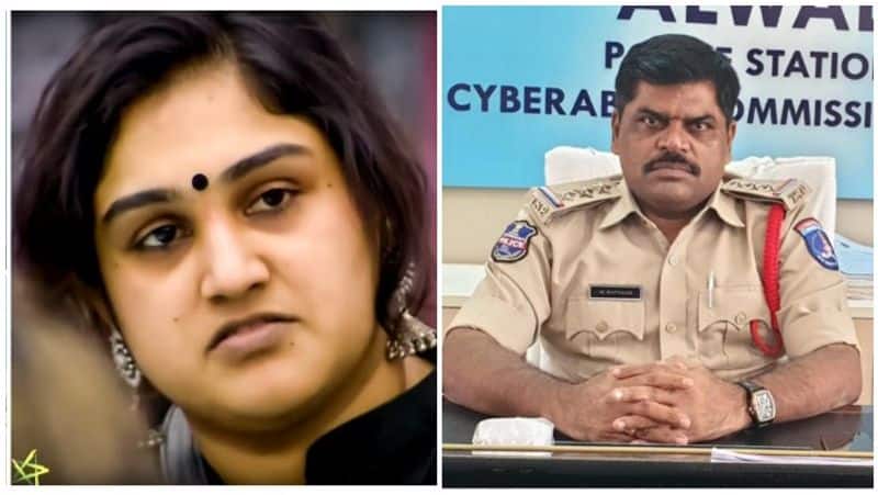 vanitha complain against telangana police in Human rights