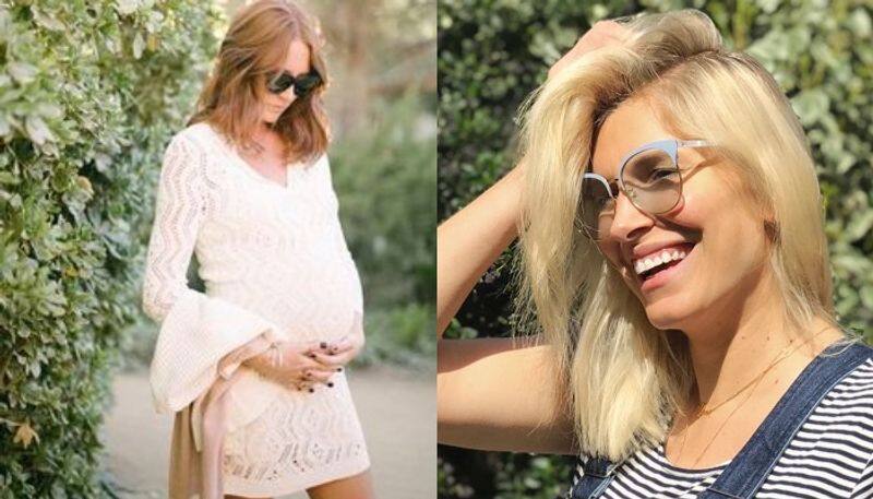 Pregnant model urges fashion firms to ban fake baby bumps
