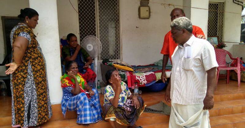 ground report from Valiyathura rehabilitation camp by Nirmala Babu