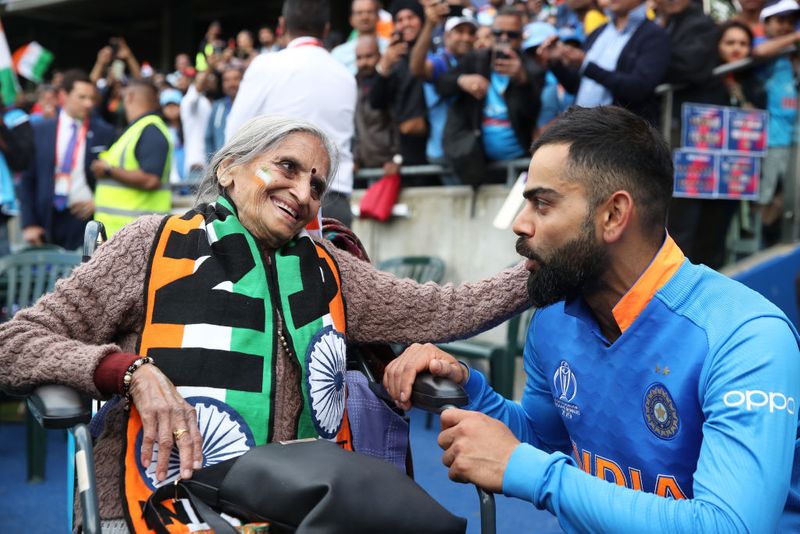 ICC World Cup 2019 Virat Kohli sends match tickets to 87-year-old Charulata