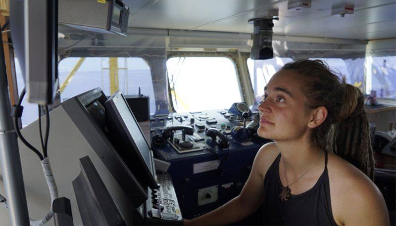 Captain Carola Rackete rescued 42 migrants