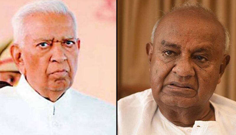 Karnataka coalition crisis How former PM Deve Gowda Governor Vajubhai Vala hold the key