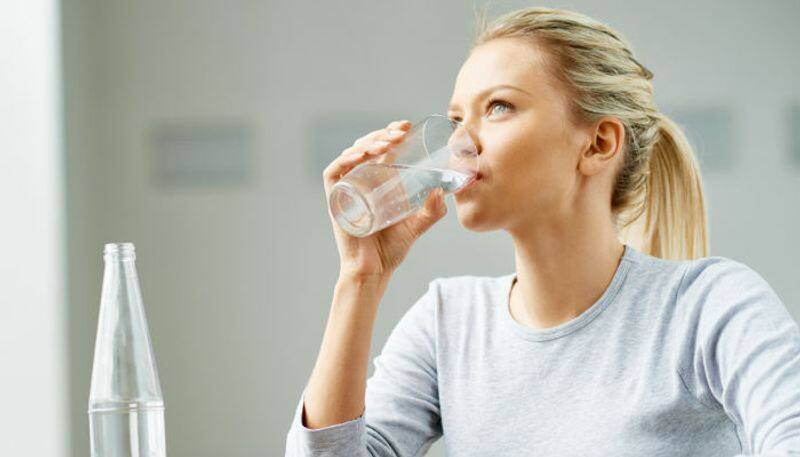 Drinking water at the right time has some benefits