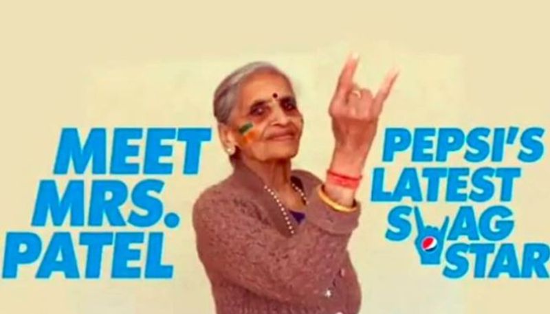 World Cup 2019 Pepsi signs 87-year-old Indian fan Charulata Patel