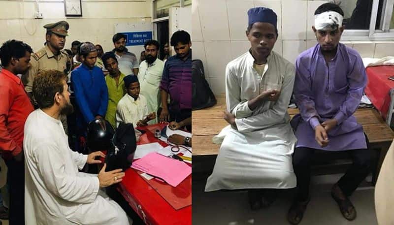A group of Madrassa students were brutally attacked when they were playing at ground in Unnao