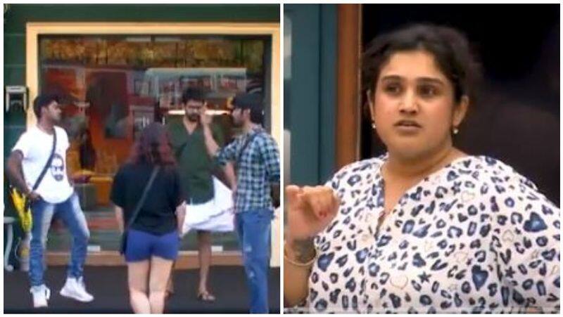 dont you feel ahame on your behaviour towards mugen ? vanitha open talk with abirami in bigboss