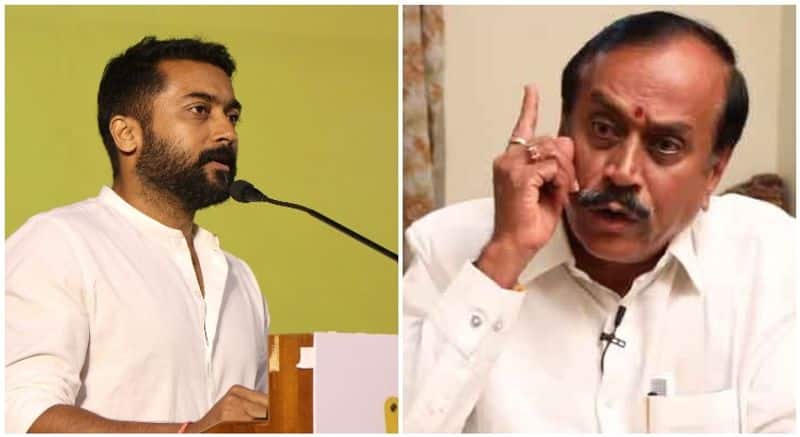 seeman warns bjp, admk leaders supporting actor surya