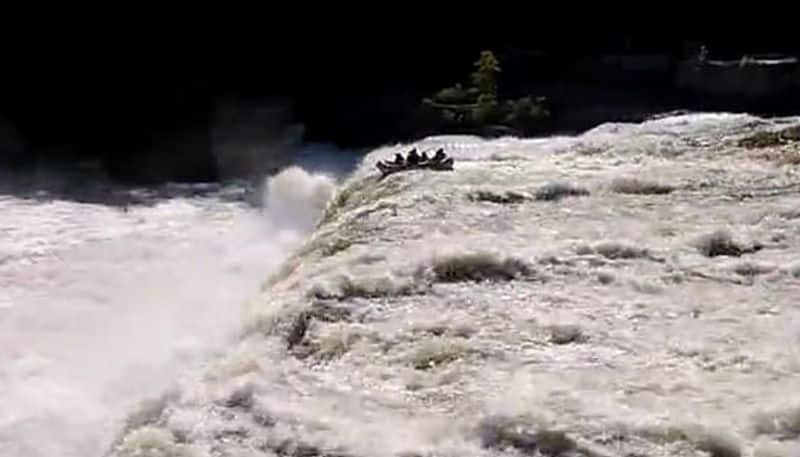 rafters slips to waterfall as they ignored the warning boards