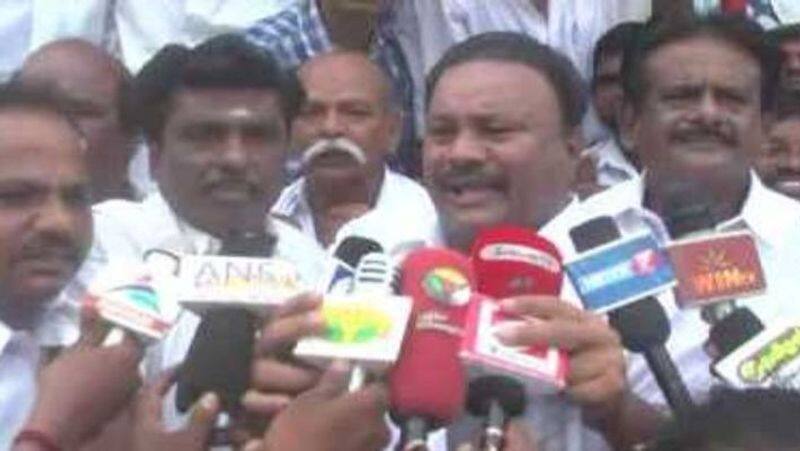 minister seenivasan expressed his regret