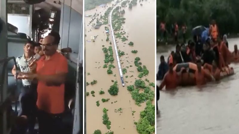 Mumbai rains After 17 hours all 1050 passengers rescued from Mahalaxmi Express