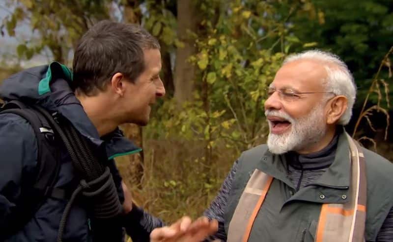Modi goes on a wild adventure for Man vs Wild