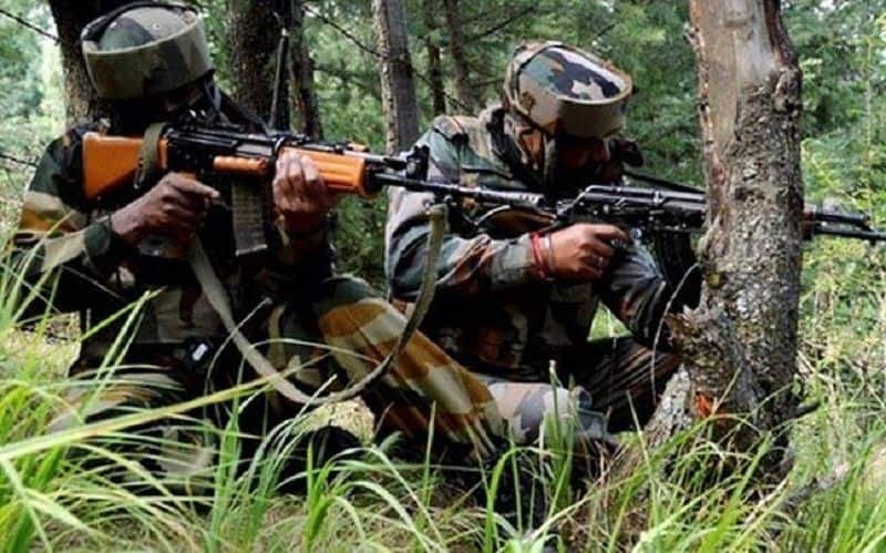 Terrorist attack on army convoy in Doda district of Kashmir, Encounter continues
