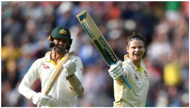 steve smith responsible century lead australia to decent score in first innings