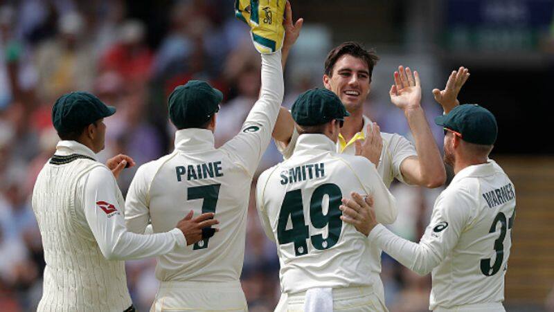 england all out for 294 runs in first innings of ashes last test and australia lost early 2 wickets