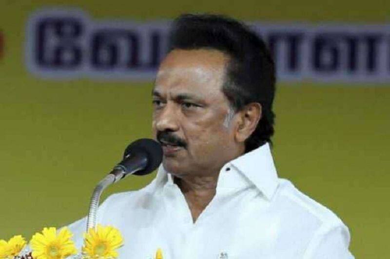 M.K.Stalin plea to sent relief material to anna arivalayam
