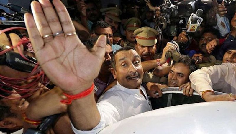 rapist MLA Kuldeep Sengar disqualified from up assembly