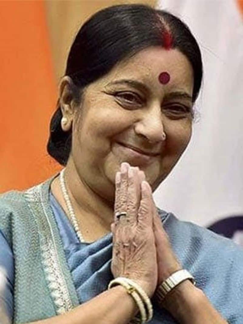 Sushma swaraj expired due to heart attack