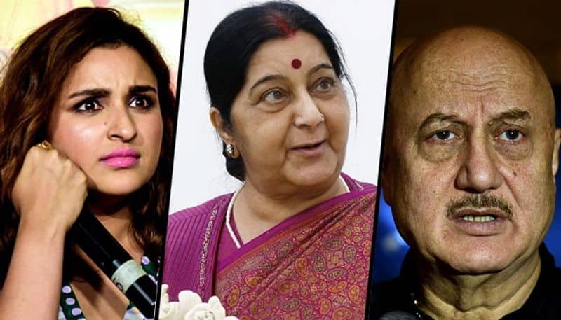 Sushma Swaraj no more: Bollywood celebs mourn BJP leader's demise