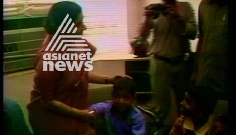 exclusive visuals of sushma swaraj visits hiv affected kids at kollam in 2003