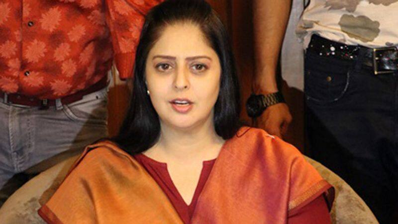 Congress leader Actress Nagma stands with pakistan journalist gets trolled