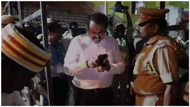 Sorry to the police, the Kanchi Collector