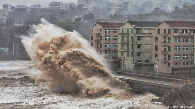 lekima typhoon hits china; 22 dead and million evacuated