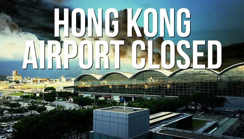 Hong Kong: As protests intensify, airport suspends operations for second consecutive day